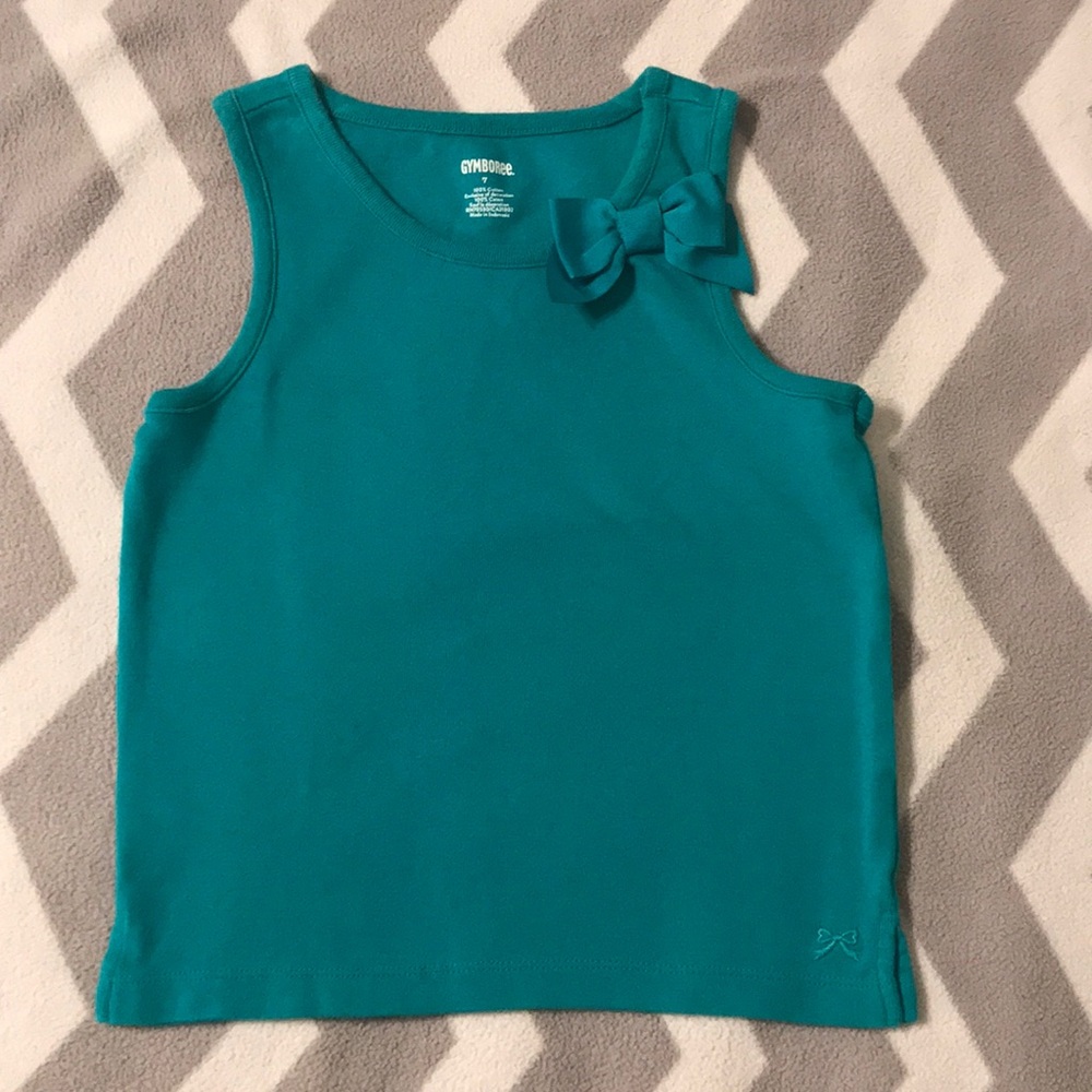 Gymboree tank top w/ bow accent
